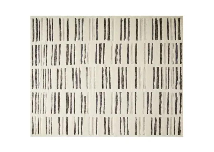 Mauricio Rug - Ivory/Charcoal - Ivory