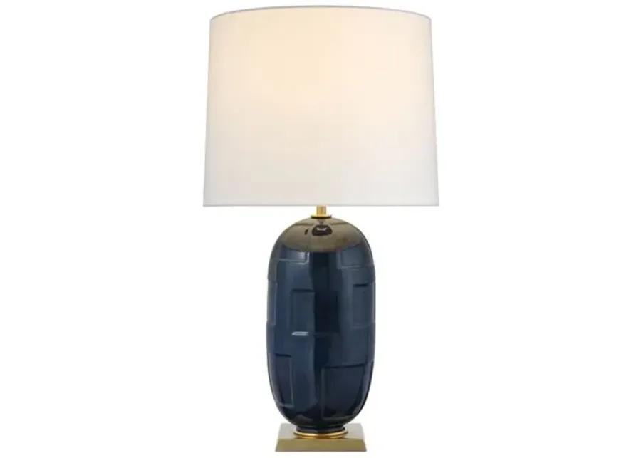 Visual Comfort - Incasso Large Table Lamp - Mixed Blue Brown