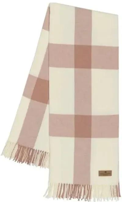 Wellington Plaid Throw - Lands Downunder, Fringed