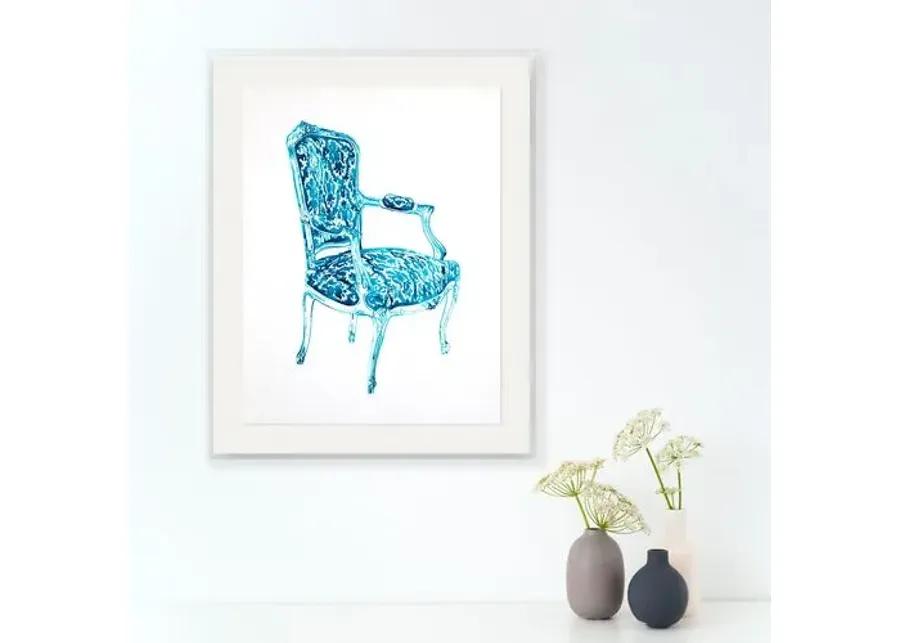 Thomas Little - When a Chair Is Blue I in Acrylic