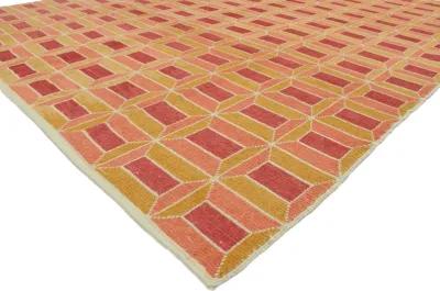 Moroccan Style Rug - 9'11"x12'4" - Esmaili Rugs & Antiques - pink - pink