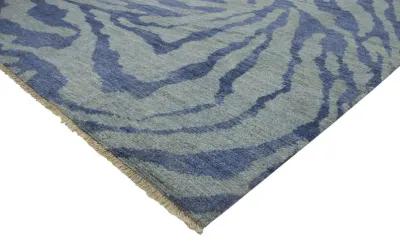 Blue Moroccan Rug - 10'6"x13'4" - Esmaili Rugs & Antiques - Blue