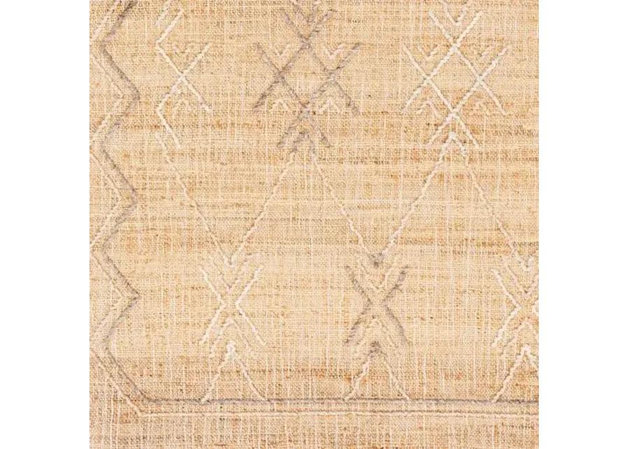 Aurora Handwoven Rug - Wheat/Gray - Beige - Beige