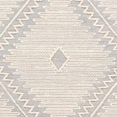 Beth Handwoven Rug - Gray/Cream - Gray