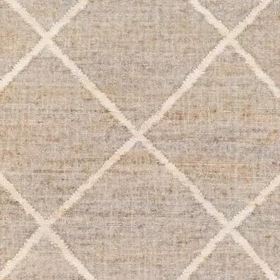 Natalie Jute Rug - Ivory/Taupe - Beige - Beige