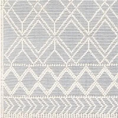 Erika Handwoven Rug - Ivory/Denim - Ivory