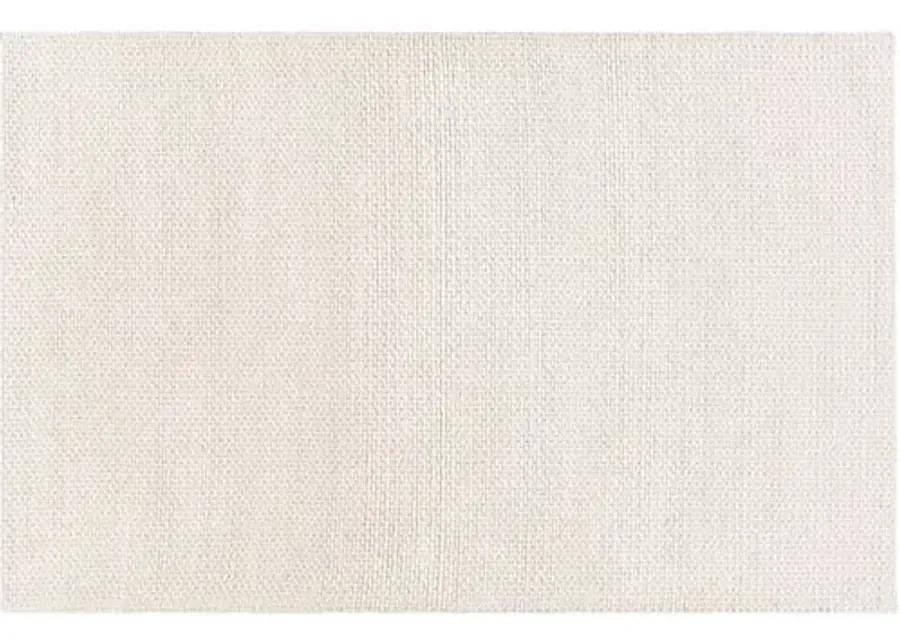 Sayville Handwoven Rug - Cream/Ivory - Ivory