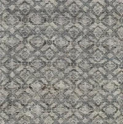 Hope Hand-Knotted Rug - Ink/Tan - Blue - Blue