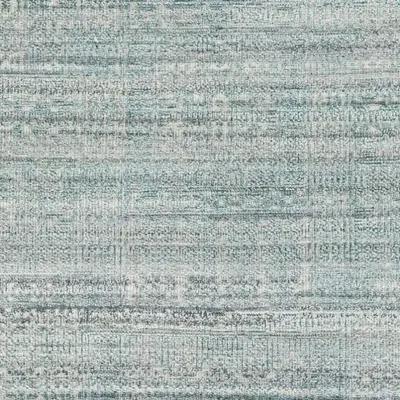 Joan Hand-Knotted Rug - Teal/White - Green - Green