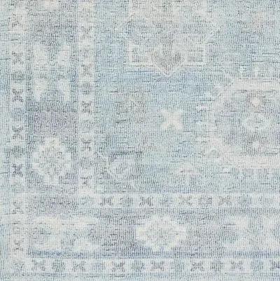 Sutton Hand-Tufted Rug - Denim/Peach - Blue - Blue