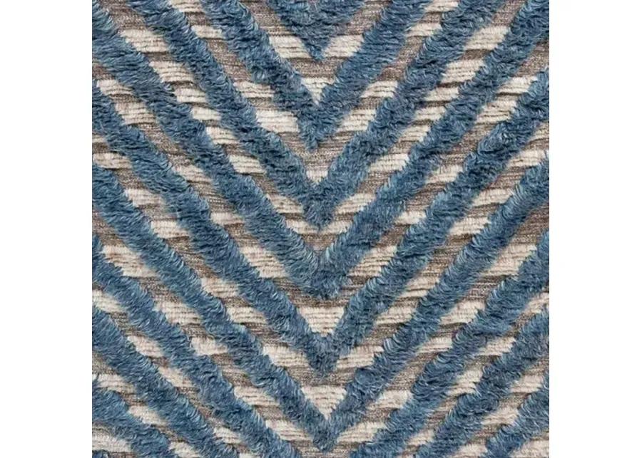 Perry Hand-Knotted Rug - Gray/Beige - Beige