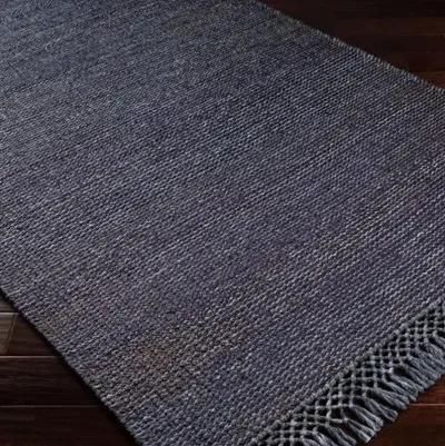 Berkshires Jute Rug - Navy/Gray - Blue - Blue