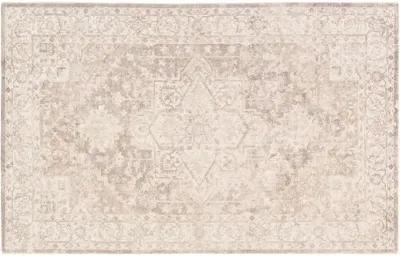 August Hand-Knotted Rug - Camel/Brown - Beige - Beige