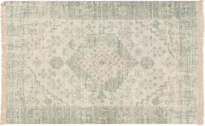 Lisa Handwoven Rug - Sage/Green - Green