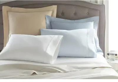 Soprano Sheet Set - Peacock Alley - White, 300 Thread Count, Egyptian Cotton Sateen, Soft and Luxurious