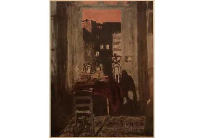 1948 After Vuillard - The Parisian Night - Brown