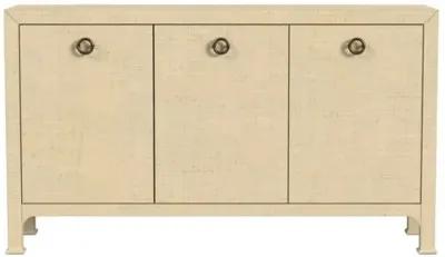 Kos Raffia 3-Door Sideboard - Beige