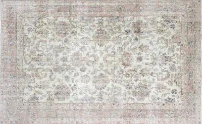 1960s Turkish Oushak Rug - 7'x11'4" - Nalbandian - Ivory - Ivory