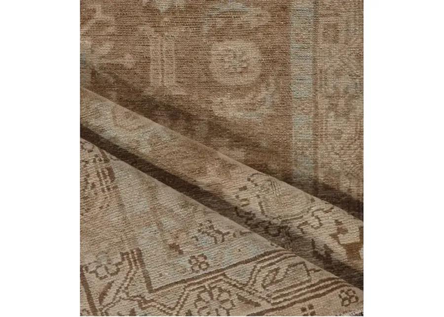 Turkish Oushak Runner 3' x 9'7' - Beige