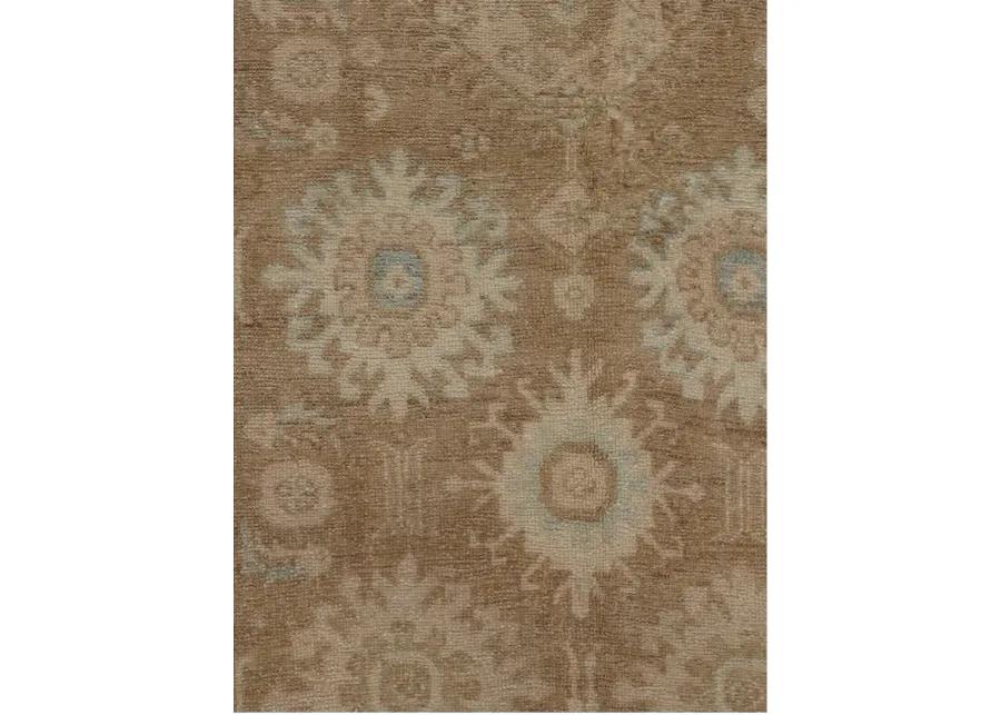 Turkish Oushak Runner 3' x 9'7' - Beige