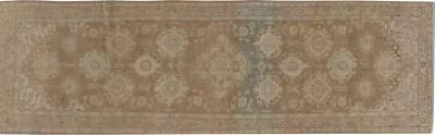 Turkish Oushak Runner 3' x 9'7' - Beige