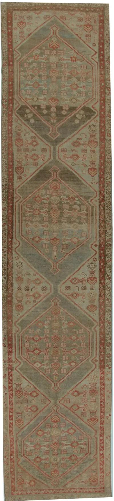 Persian Malayer Runner 3'7 x 16' - Beige