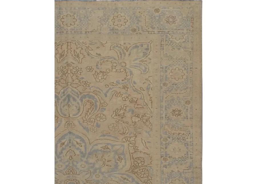 Persian Heriz Rug 8'1' x 11'5' - Beige - Beige