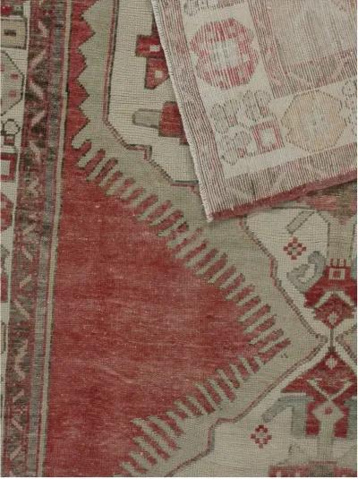 Turkish Rug Runner 5'8' x 12' - red - red