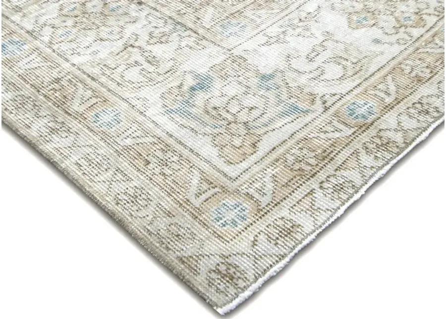 1960s Turkish Oushak Rug - 7'8" x 11' - Nalbandian - beige - beige