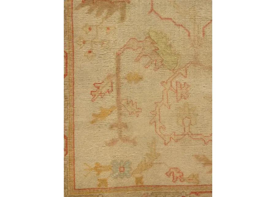 Vintage Turkish Oushak Rug - 11'6 X 14'6 - Beige - Beige