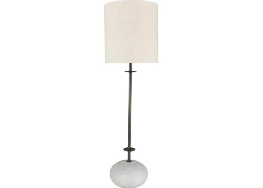 Reo Round Table Lamp - Bronze