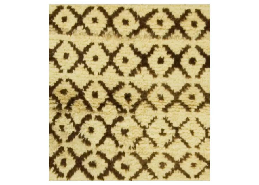 Turkish Hand Knotted Tulu Rug 3'6 X 5'11 - Beige - Beige