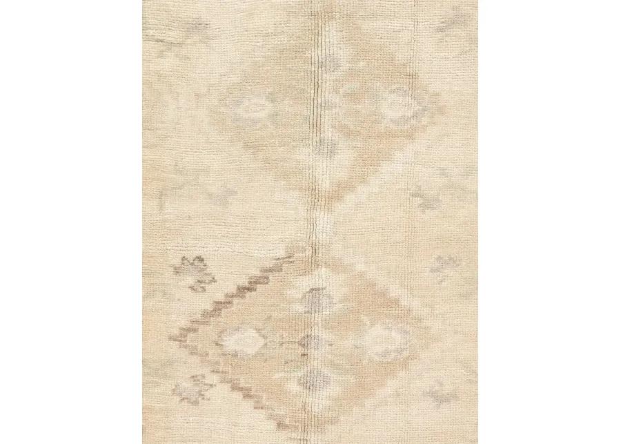 Turkish Oushak Rug 4'9 X 7'9 - Beige - Beige