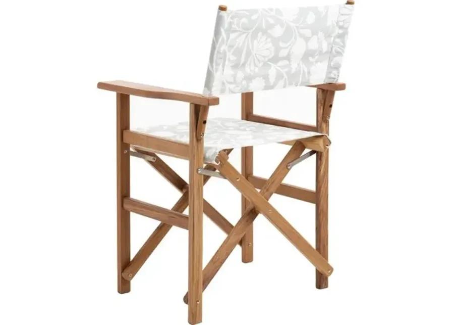 Flora Director Chair - Sage/White - Green