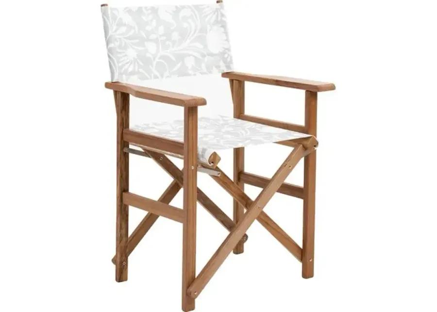 Flora Director Chair - Sage/White - Green