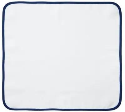 Set of 4 Carmel Napkins - White/Blue - Mode Living