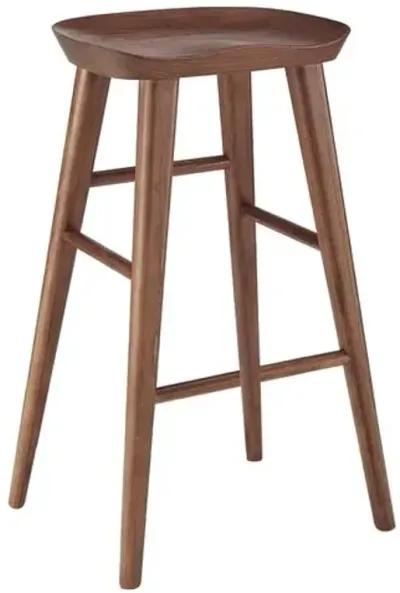 Gatlin Barstool - Walnut - Brown