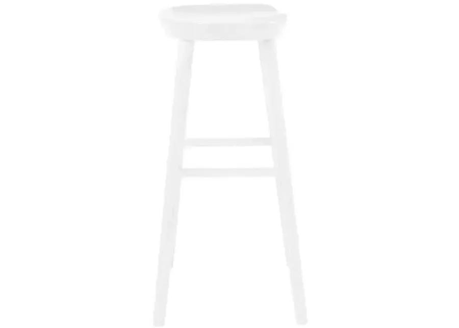 Gatlin Barstool - White