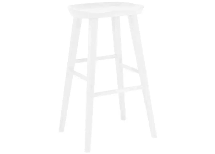 Gatlin Barstool - White