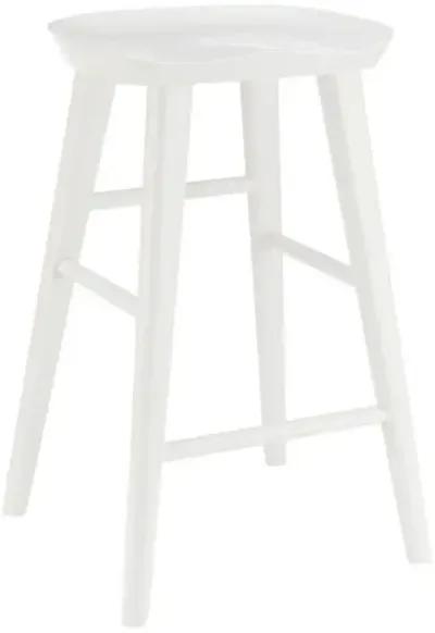 Gatlin Counter Stool - White