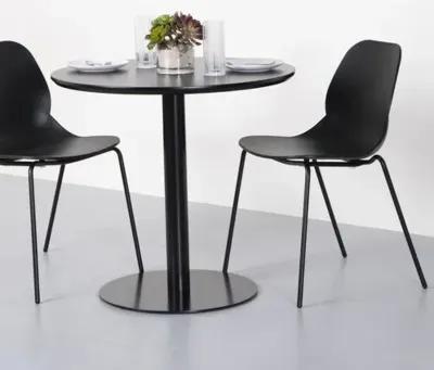 Preetum 30" Bistro Table - Black