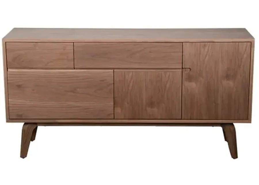 Roy Sideboard - Walnut - Brown