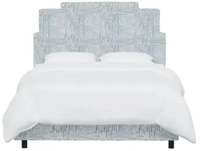 Paxton Bed - Durban Blue