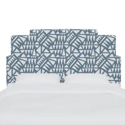 Paxton Headboard - Nairobi Blue