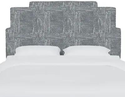 Paxton Headboard - Durban Charcoal - Gray