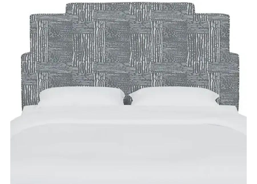 Paxton Headboard Durban Charcoal Gray by One Kings Lane