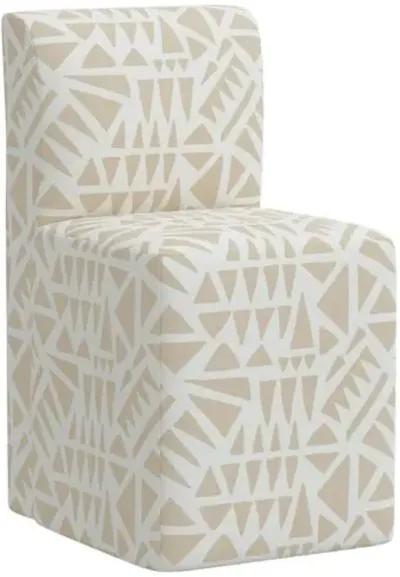 Graham Dining Chair - Nairobi Natural - Beige