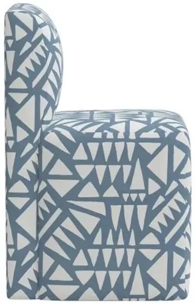 Graham Dining Chair - Nairobi Blue