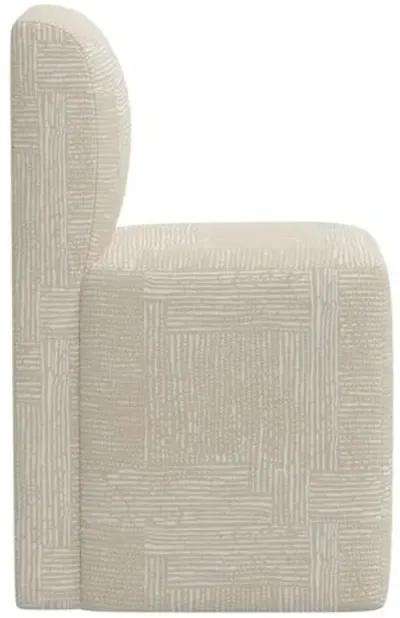 Graham Dining Chair - Durban Natural - Beige