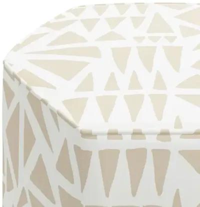 Becca Ottoman - Nairobi Natural - Beige